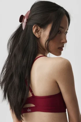 Pince à cheveux style années 90 - Rouge « Summer Romance »