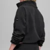 Polar Fleece Retreat Cover up - Noir