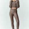 Polo en cachemire Northstar - Alpine Cocoa Heather