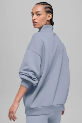Pull Accolade à fermeture éclair 1/4 – Winter Frost