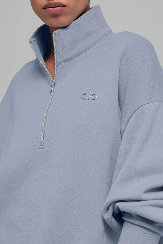 Pull Accolade à fermeture éclair 1/4 - Winter Frost