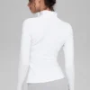 Pull Alosoft Rapid à demi-zip - Blanc