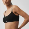 Pull « Be Mine » en maille pointelle – Noir