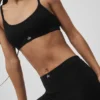 Pull « Be Mine » en maille pointelle – Noir