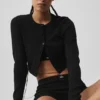 Pull « Be Mine » en pointelle – Noir