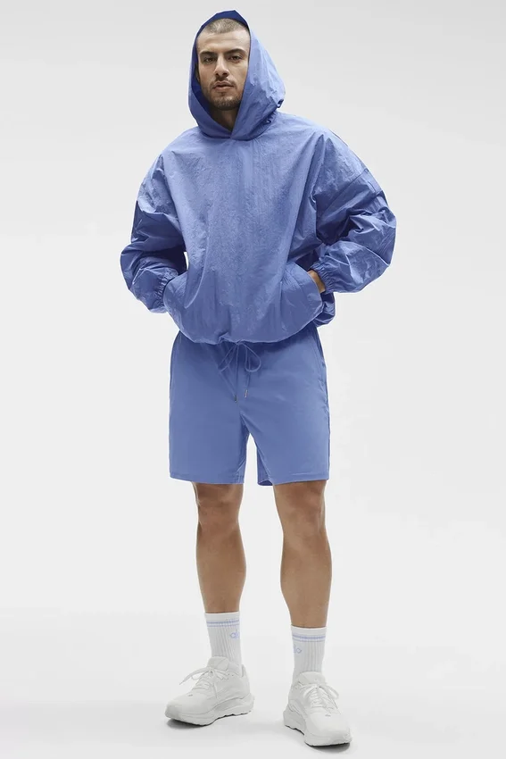 Pull à capuche Axis - Bleu Provence