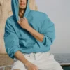 Pull à capuche Axis - Blue Breeze