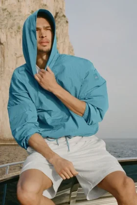 Pull à capuche Axis - Blue Breeze