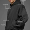 Pull à capuche Axis - Noir