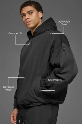 Pull à capuche Axis – Noir