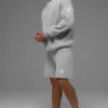 Pull à capuche en maille « Sports Club » - Gris chiné athlétique
