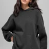 Pull à capuche Scholar - Anthracite