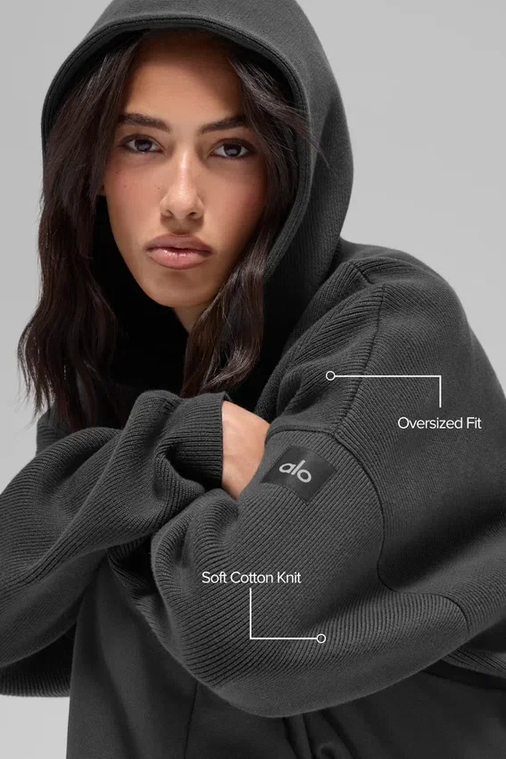Pull à capuche Scholar - Anthracite