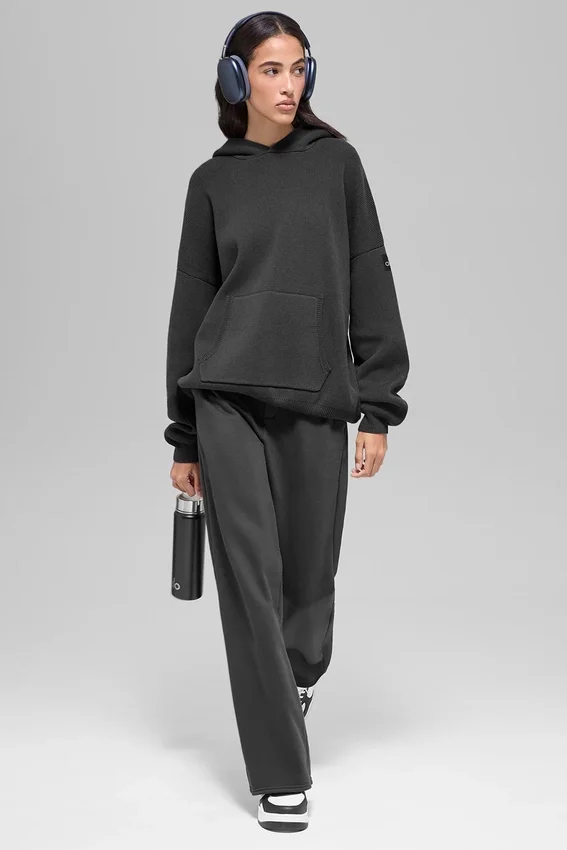 Pull à capuche Scholar - Anthracite