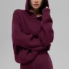 Pull à capuche Scholar - Bordeaux