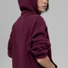 Pull à capuche Scholar - Bordeaux
