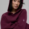 Pull à capuche Scholar - Bordeaux