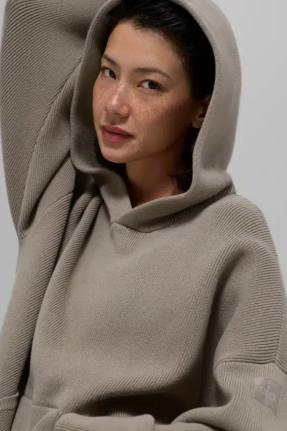 Pull à capuche Scholar - Cacao clair