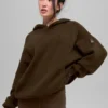 Pull à capuche Scholar - Espresso