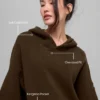 Pull à capuche Scholar - Espresso