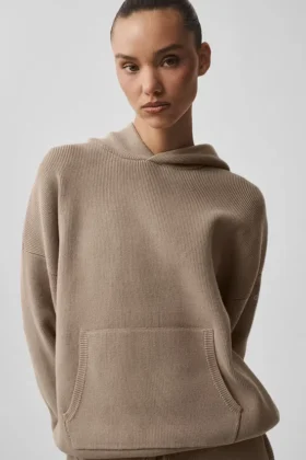 Pull à capuche Scholar - Gravel