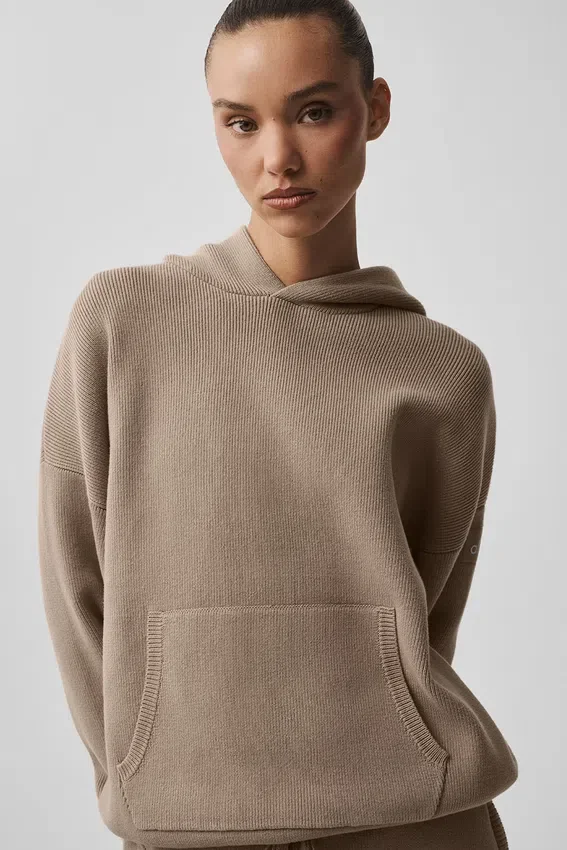 Pull à capuche Scholar - Gravel