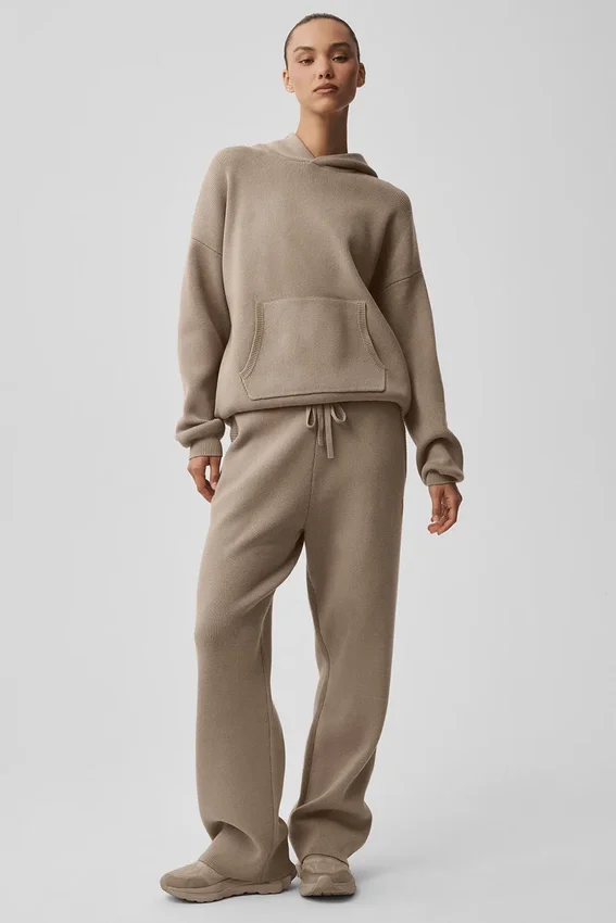 Pull à capuche Scholar - Gravel