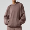 Pull à capuche Scholar - Gris champignon chiné