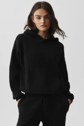 Pull à capuche Scholar - Noir