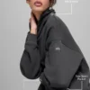 Pull à col montant « Hazy » - Anthracite