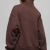 Pull à col montant Hazy - Brownstone