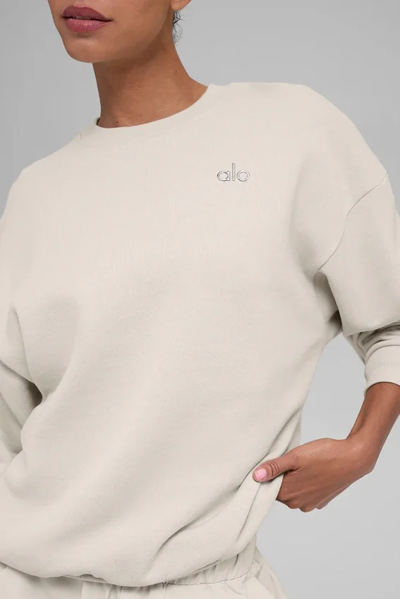Pull à col rond Accolade - Beige