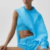Pull à col rond Accolade - Bleu azur