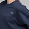 Pull à col rond Accolade - Bleu marine
