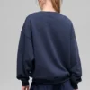Pull à col rond Accolade - Bleu marine