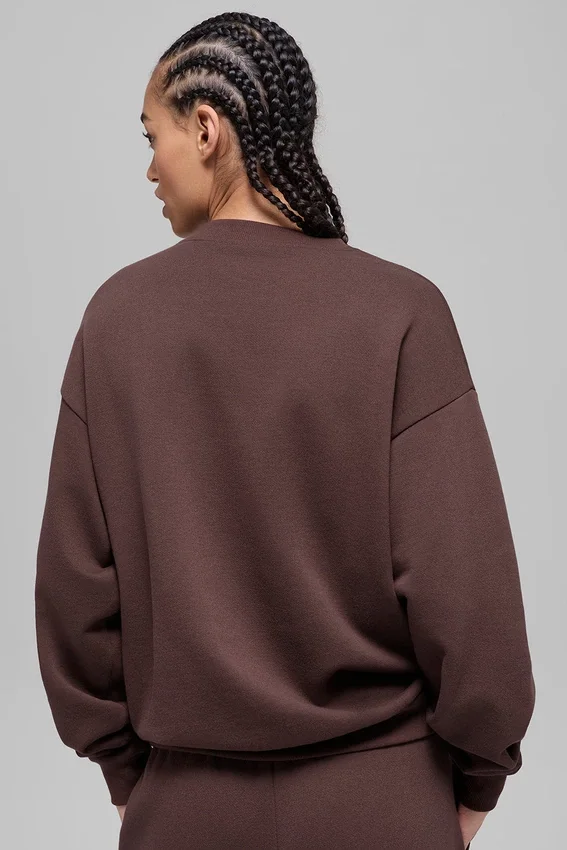 Pull à col rond Accolade - Brownstone