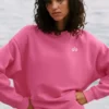 Pull à col rond Accolade - Rose paradis