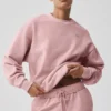 Pull à col rond Accolade - Rose vintage
