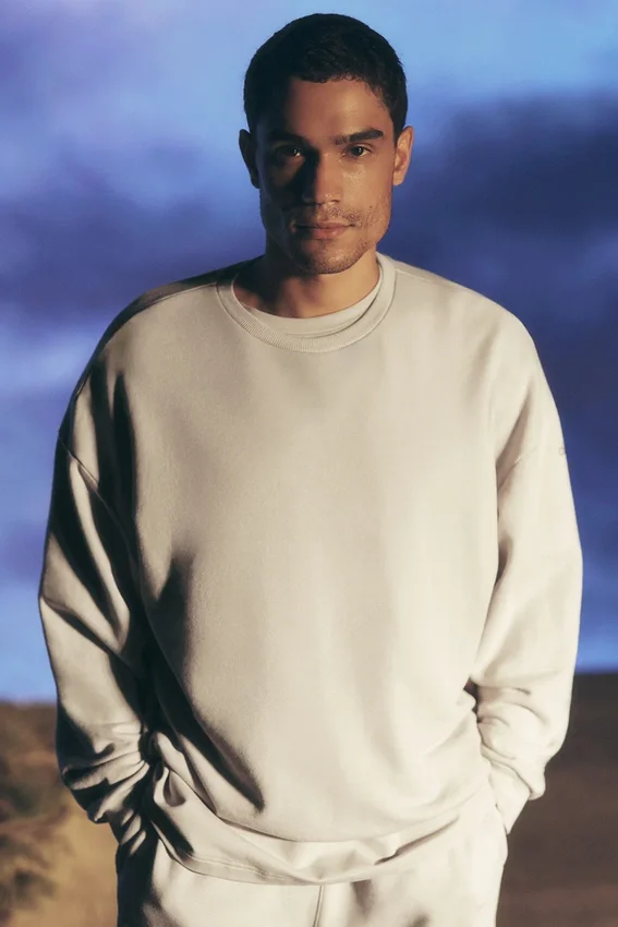 Pull à col rond Chill - Beige