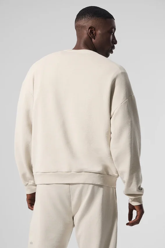 Pull à col rond Chill - Beige