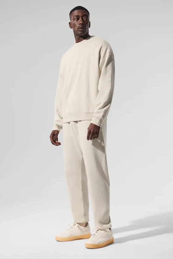 Pull à col rond Chill - Beige