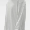 Pull à col rond Chill - Blanc chiné