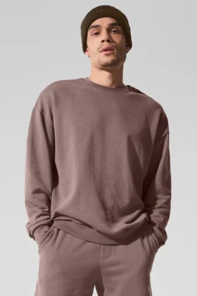 Pull à col rond Chill - Champignon