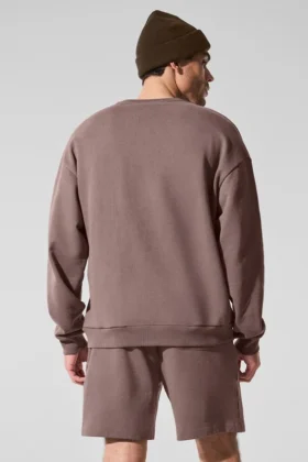 Pull à col rond Chill – Champignon
