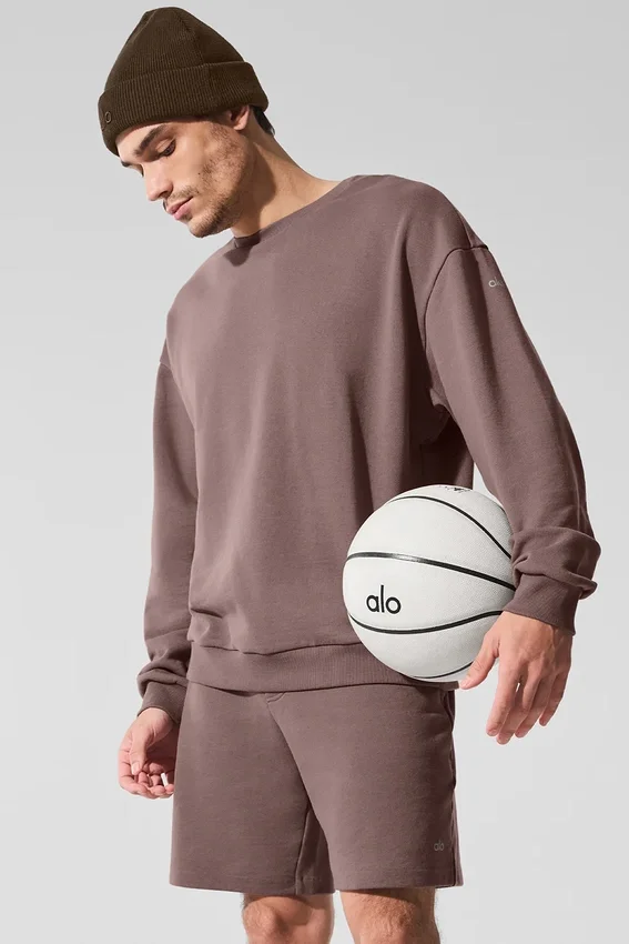 Pull à col rond Chill - Champignon