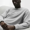 Pull à col rond Chill - Gris chiné athlétique