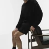 Pull à col rond Chill – Noir
