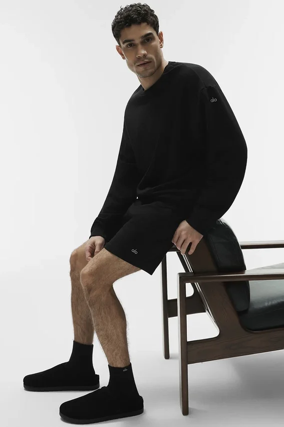 Pull à col rond Chill – Noir