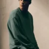 Pull à col rond Chill - Vert trèfle