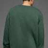 Pull à col rond Chill - Vert trèfle
